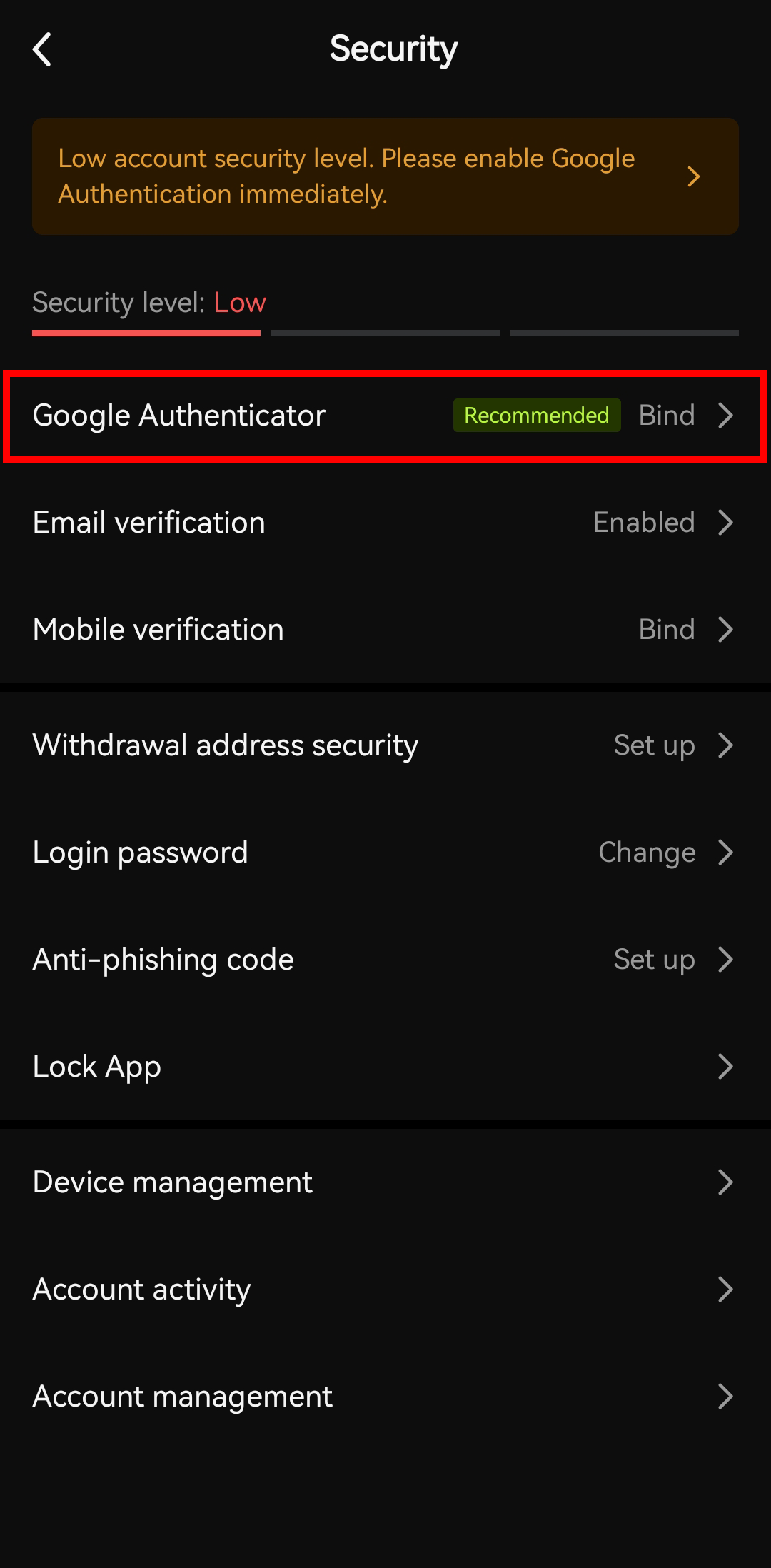 فعال کردن تایید دو مرحله‌ای Google Authenticator