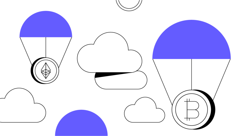 شرکت در برنامههای Airdrop