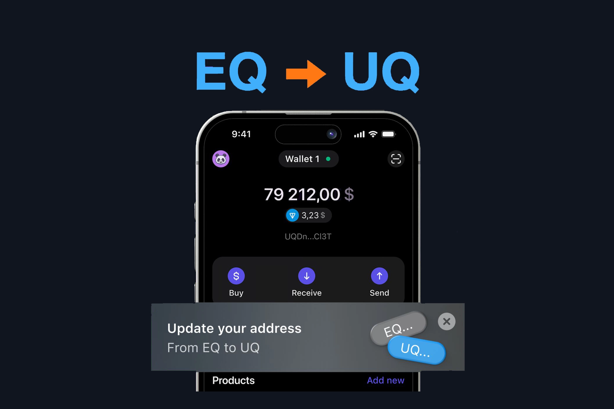 دلایل تغییر از EQ به UQ